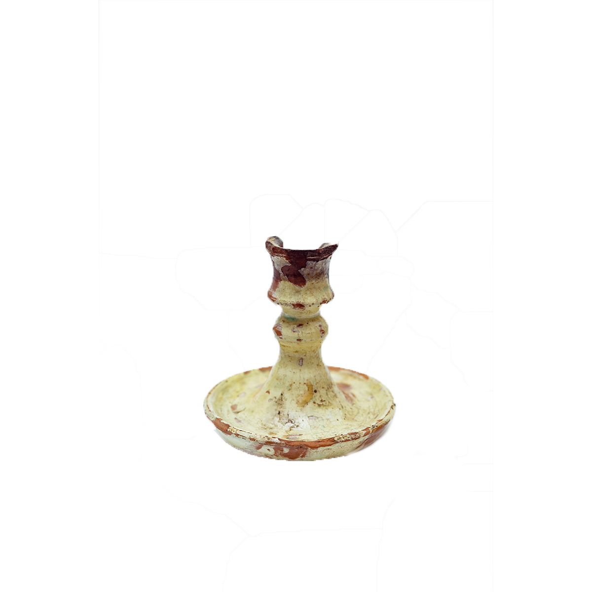 Підсвічник білий